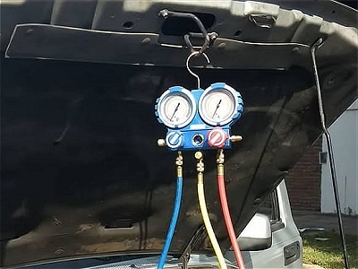 Service reparación de aire acondicionado automotor por MATRICULADO